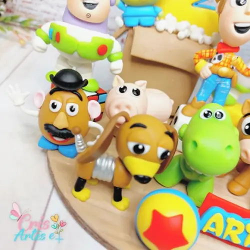 Topo de Bolo Toy Story Biscuit