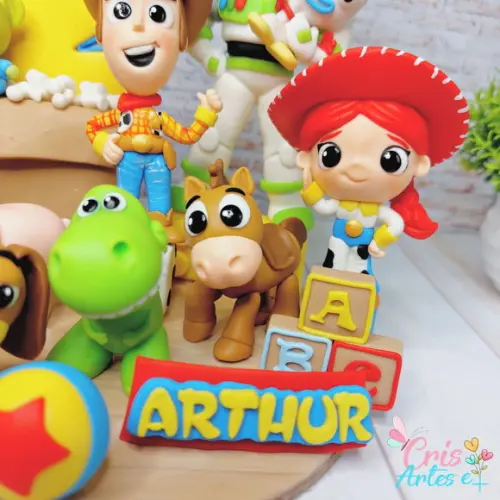 Topo de Bolo Toy Story Biscuit