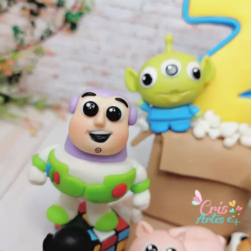 Topo de Bolo Toy Story Biscuit