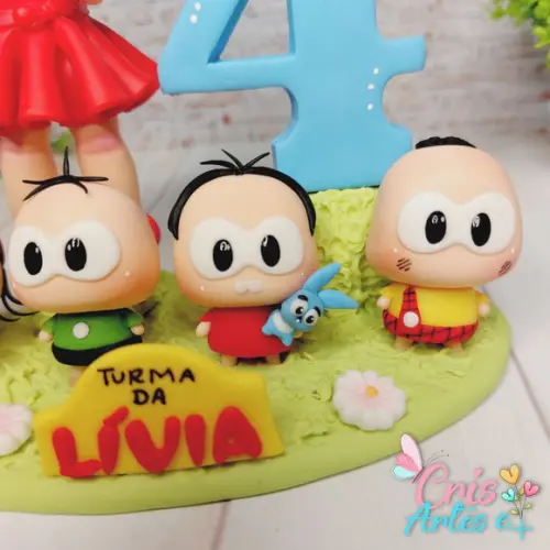 Topo de Bolo Turma da Monica Biscuit