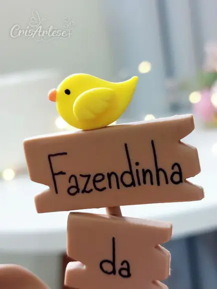 Vela Biscuit Fazendinha