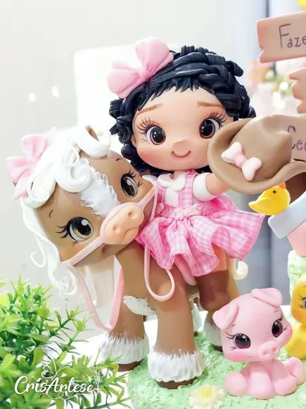 Vela Biscuit Fazendinha