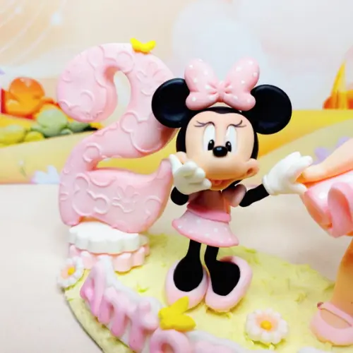 Vela Biscuit Minnie Rosa