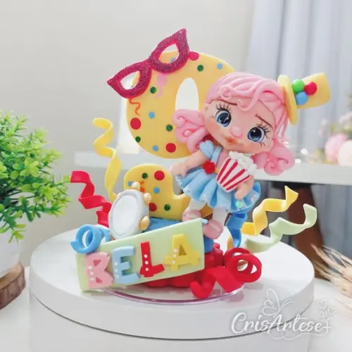 Vela Circo Rosa