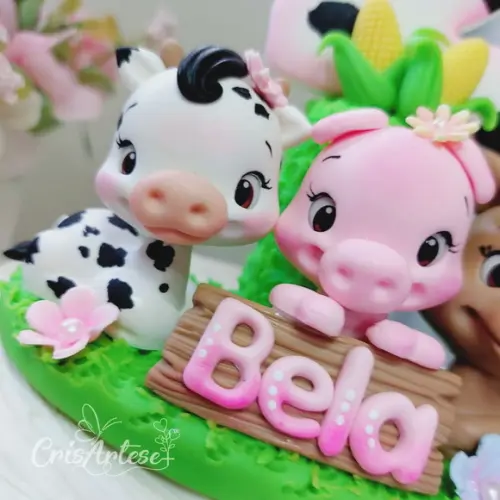 Vela Fazendinha Menina