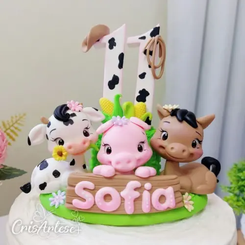 Vela Fazendinha Menina