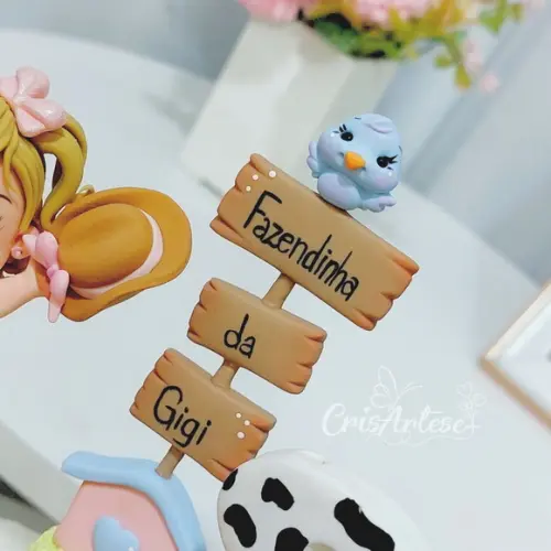 Vela Fazendinha Menina