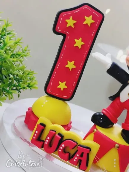 Vela Mickey Circo