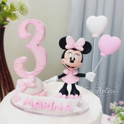 Vela Minnie Rosa