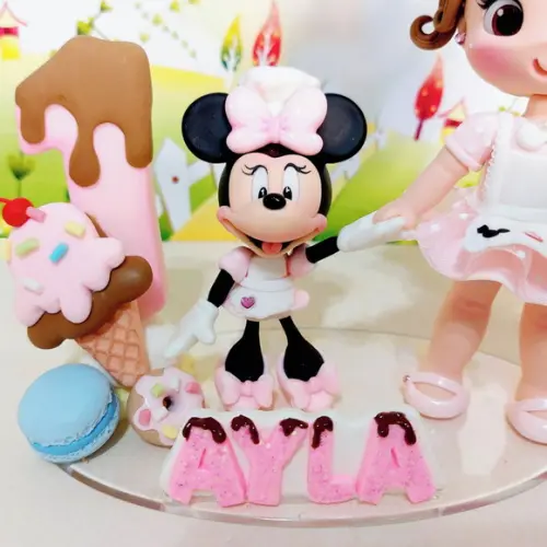 Vela Minnie Rosa