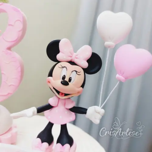 Vela Minnie Rosa