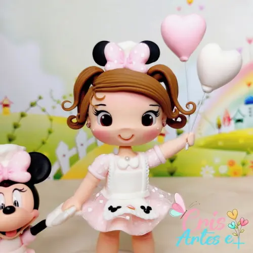 Vela Minnie Rosa