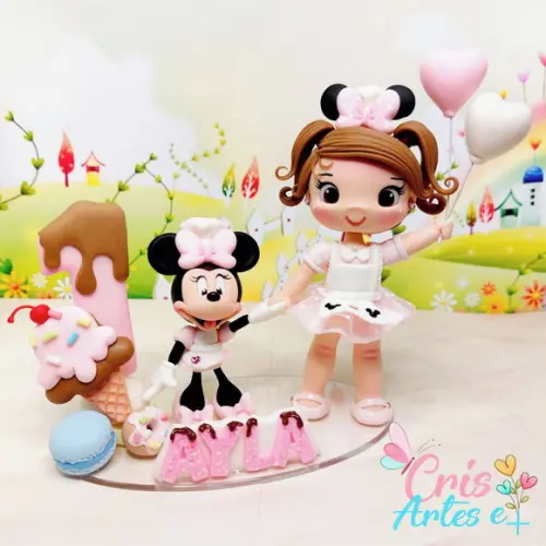 Vela Minnie Rosa