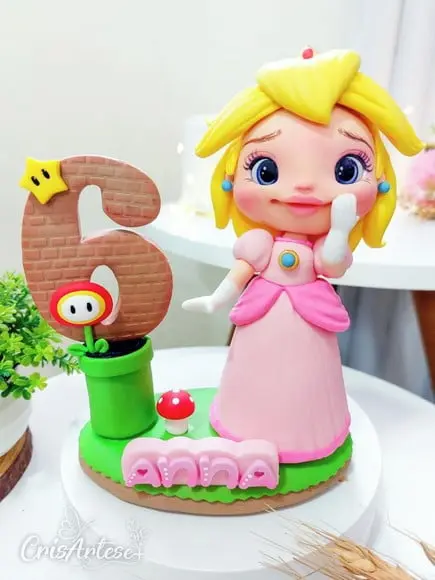 Vela Princesa Peach
