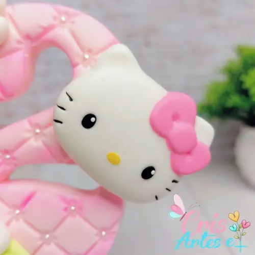 Vela Topo de Bolo Gatinha