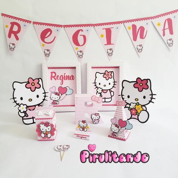Kit Festa Hello Kitty Completo