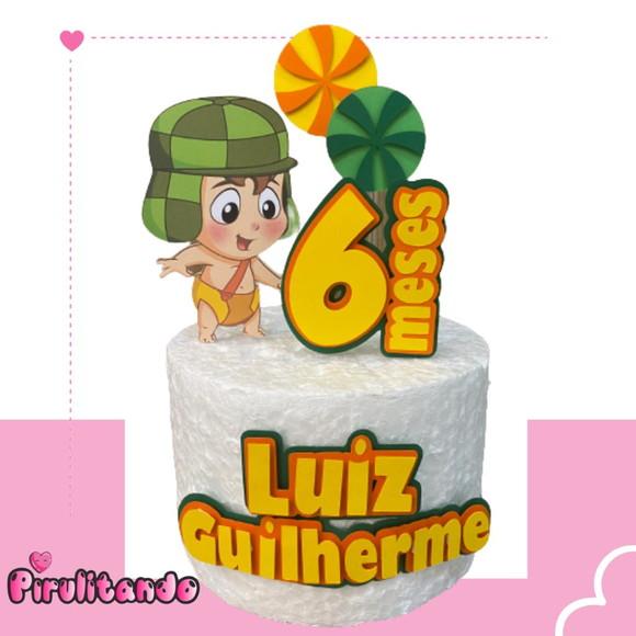 Topo de Bolo Chaves Baby