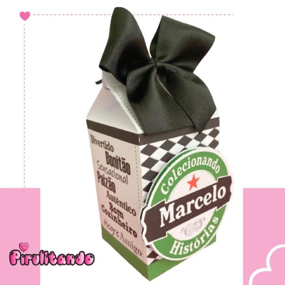 6 Caixas Milk Pai Cerveja Lembrancinha Aniversario Masculino