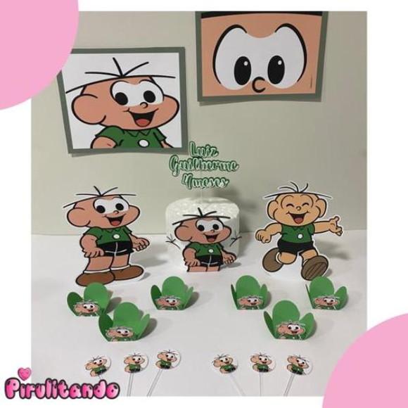 Kit Festa Só Um Bolinho Cebolinha