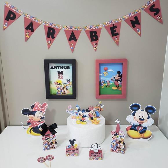 Kit Festa Completo Turma do Mickey Club House
