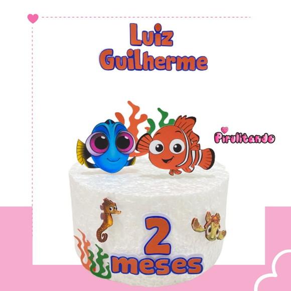 Kit Festa Só Um Bolinho Nemo Dory Baby