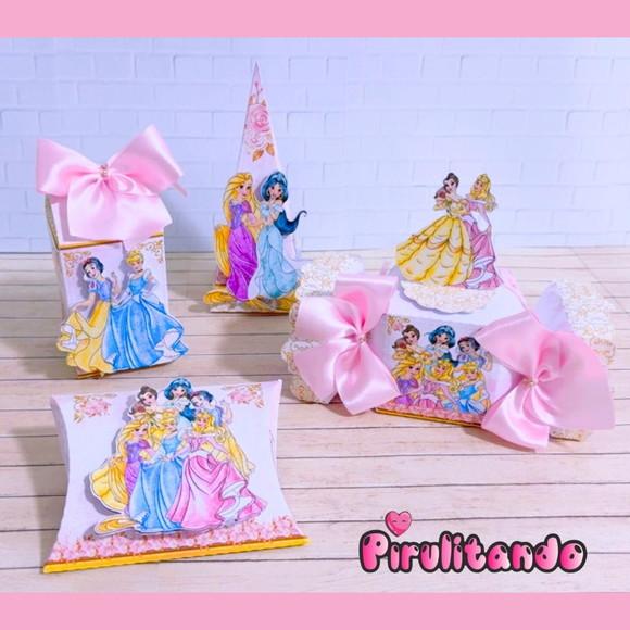 Personalizados Princesas Aquarelado
