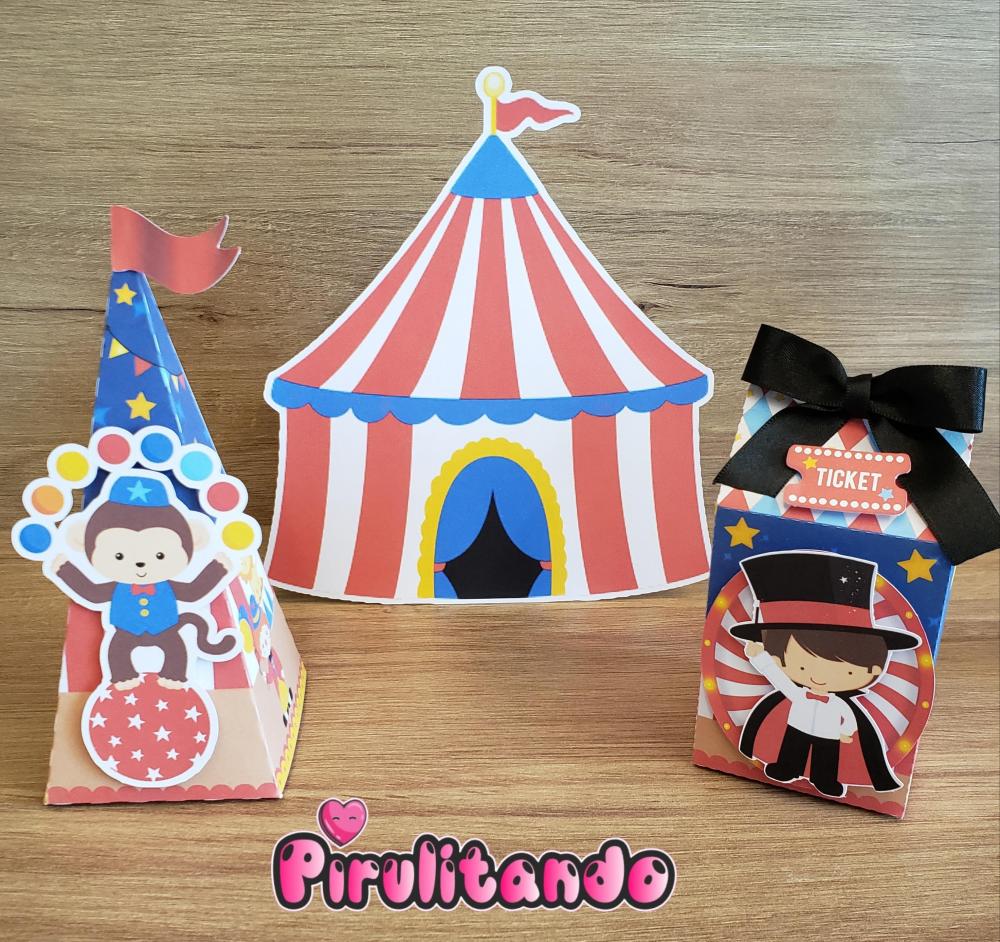 Kit Festa Personalizados Circo
