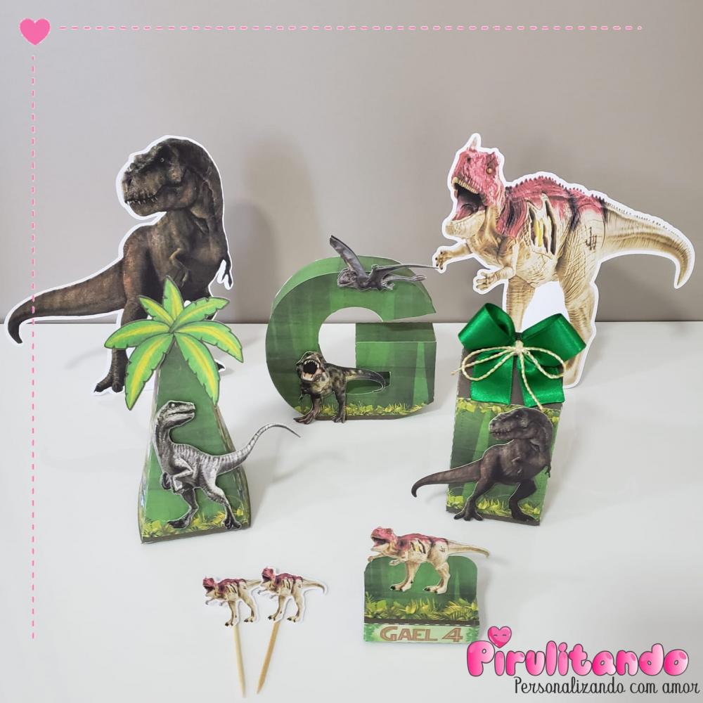 Kit Festa Dinossauros Jurassic World