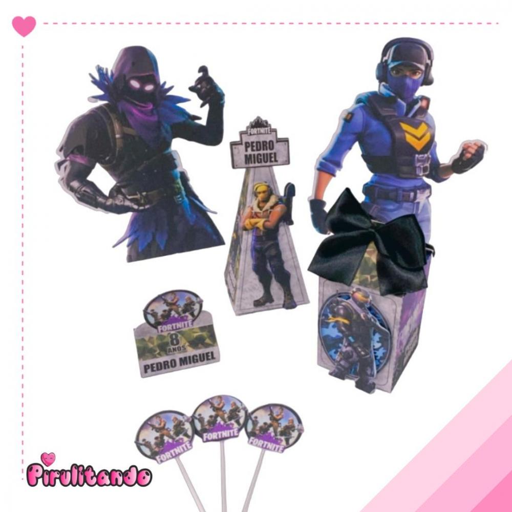 Kit Festa em Casa Fortnite