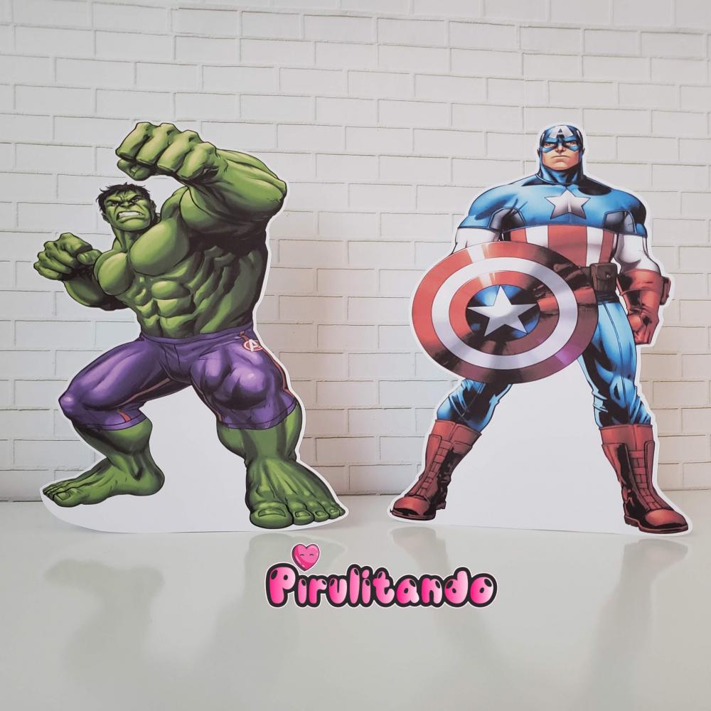 Kit Festa em Casa Vingadores