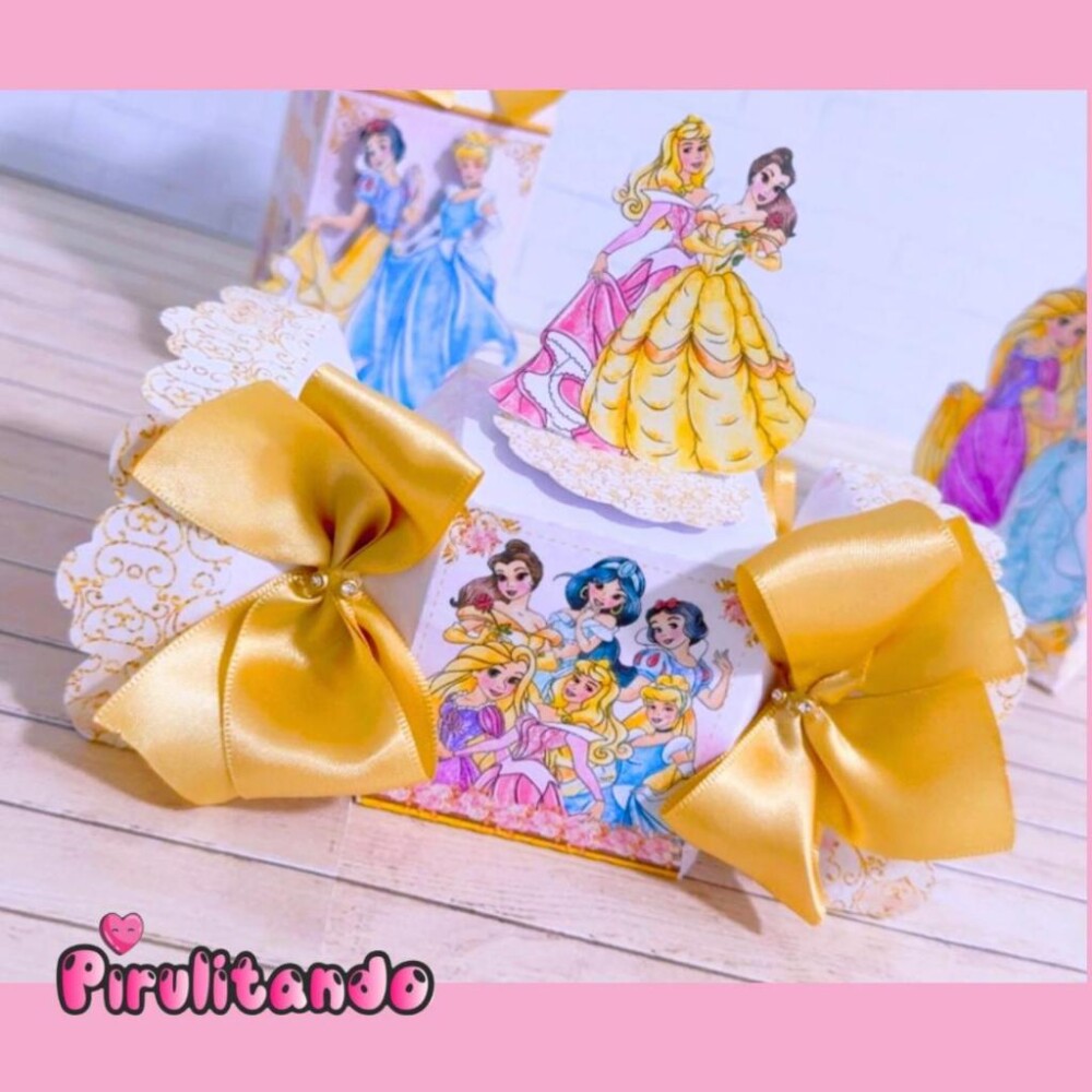 Personalizados Princesas Aquarelado