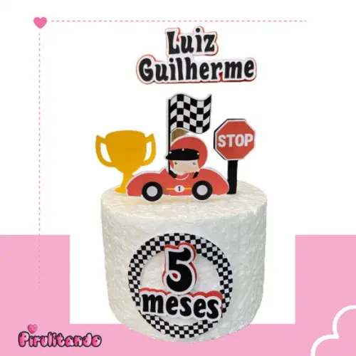Kit Festa Só Um Bolinho Fórmula 1 Corrida