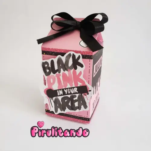 6 Caixas Milk Black Pink