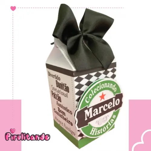 6 Caixas Milk Pai Cerveja Lembrancinha Aniversario Masculino