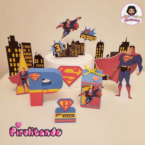 Kit Festa em Casa Super Homem
