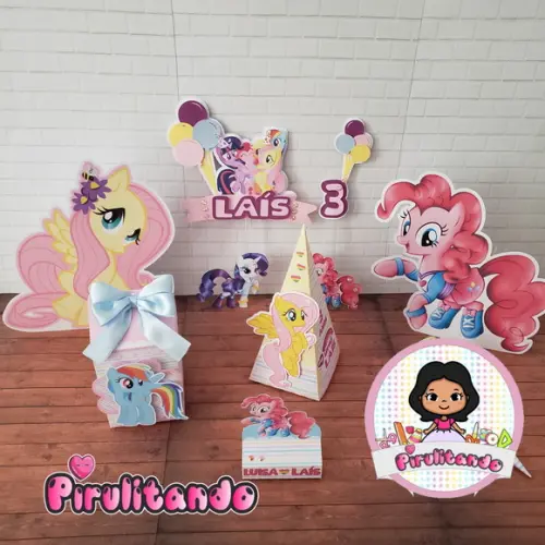 Kit Festa em Casa My little Pony