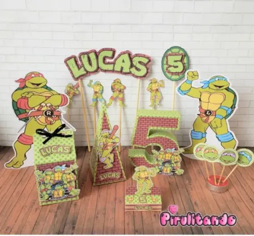 Kit Festa Completo Tartarugas Ninja