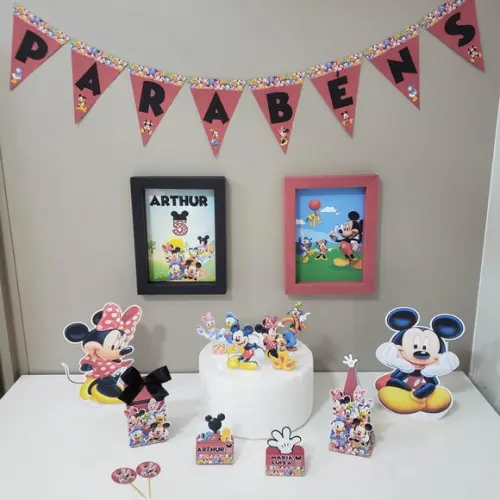 Kit Festa Completo Turma do Mickey Club House
