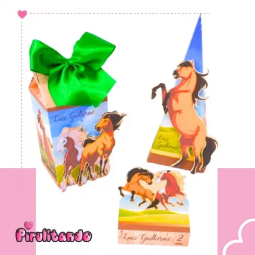 Kit Festa em Casa Spirit Cavalo