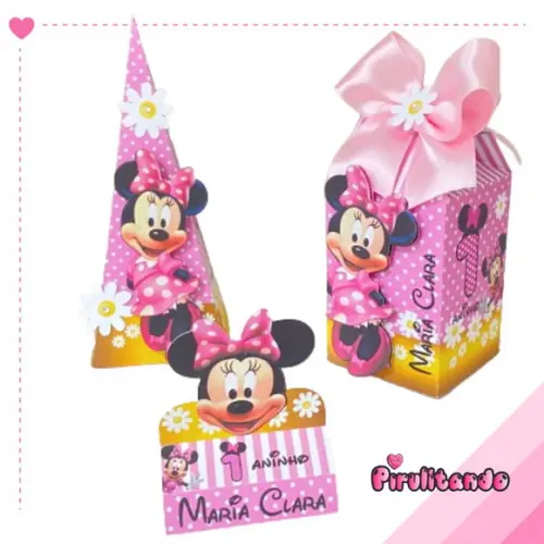 Personalizados Minnie Rosa