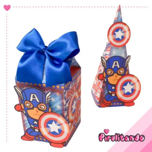 Personalizados Capitao America Cute