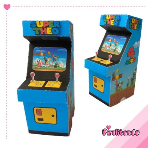 4 Fliperamas Super Mario