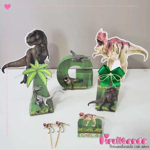Kit Festa Dinossauros Jurassic World