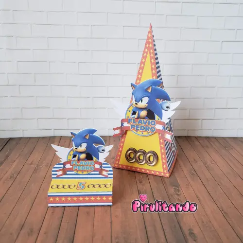 Kit Festa em Casa Sonic