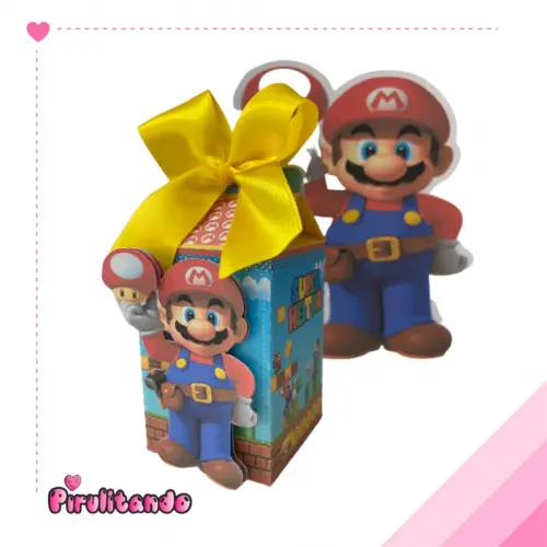 Kit Festa em Casa Super Mario Luigi