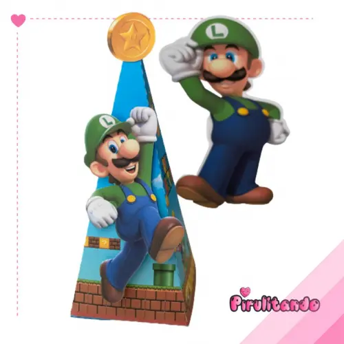 Kit Festa em Casa Super Mario Luigi