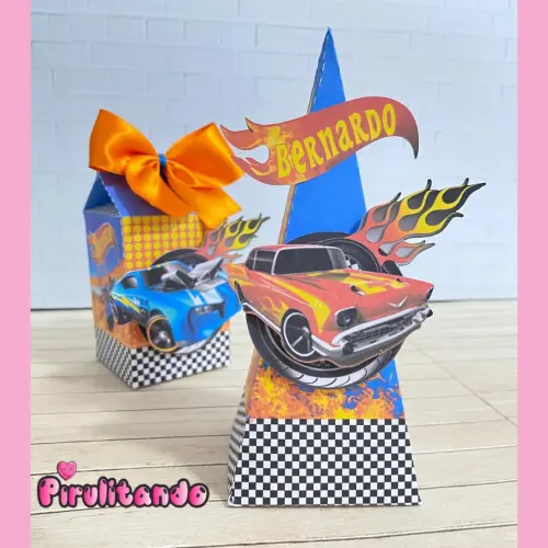 Kit Festa em Casa Hot Wheels