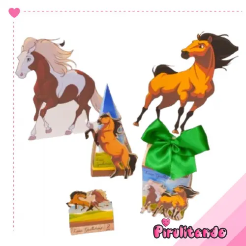 Kit Festa em Casa Spirit Cavalo