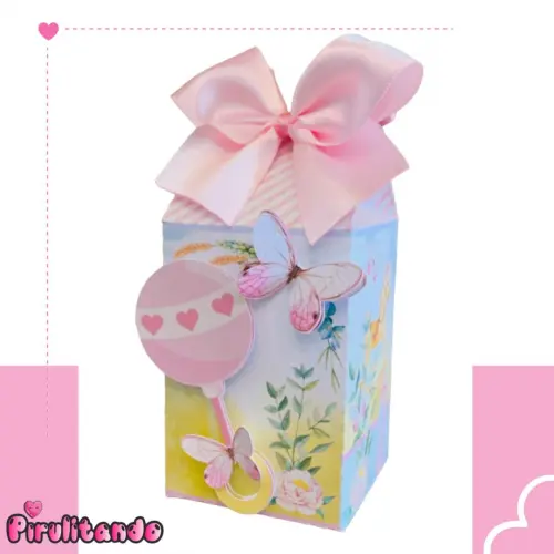 Personalizados Cha de Bebe Jardim das Borboletas