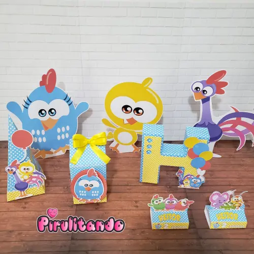 Kit Festa Completo Galinha Pintadinha Mini